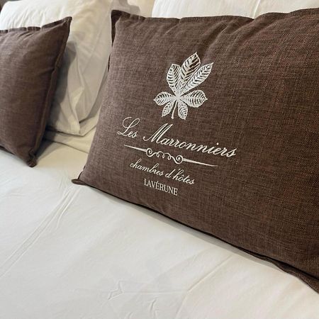 Bed and Breakfast Les Marronniers Lavérune Exterior foto